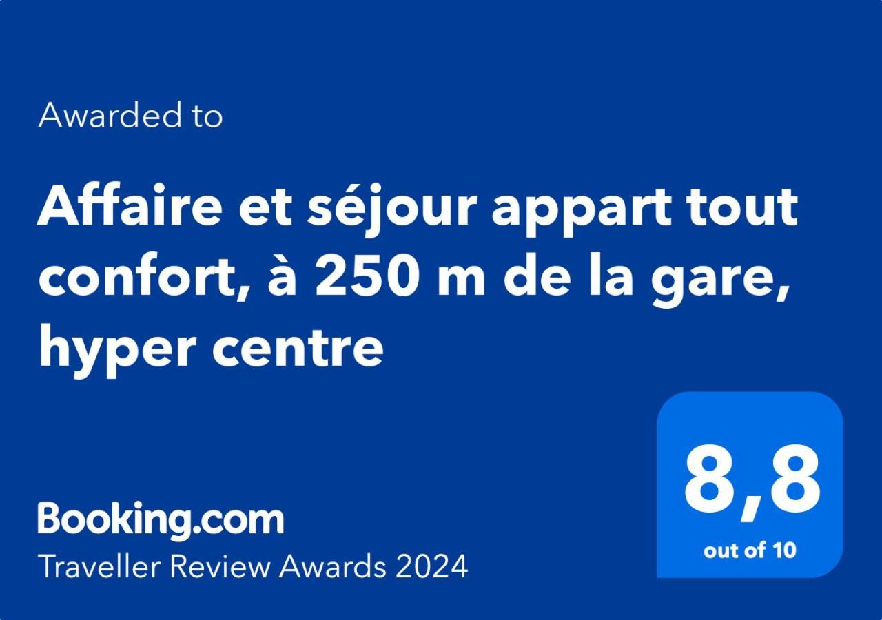 Appartement Avec Balcon A 250 M De La Gare, Hyper Centre Tours Dış mekan fotoğraf